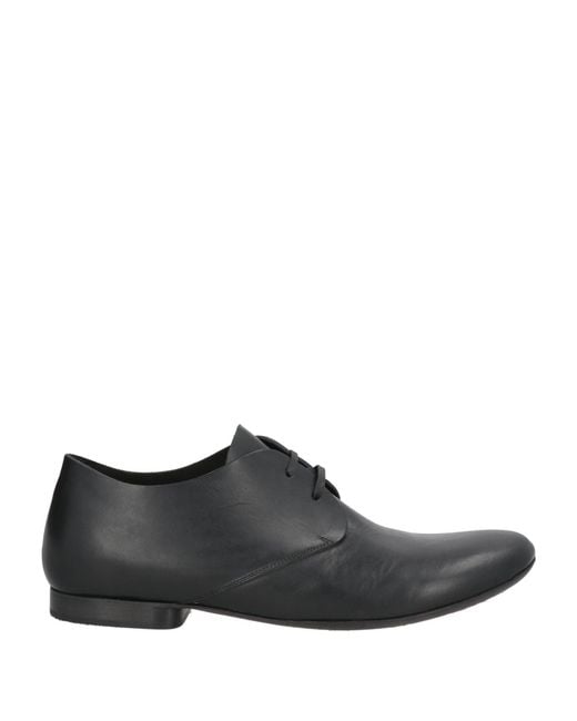 Uma Wang Black Lace-Up Shoes for men