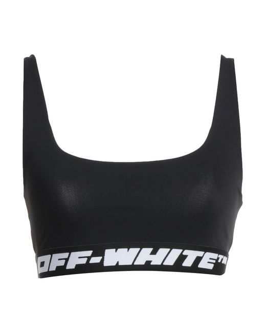 Off-White c/o Virgil Abloh Black Off- Cropped Sports Top