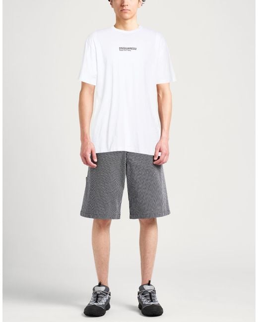 DSquared² White T-Shirt Cotton for men