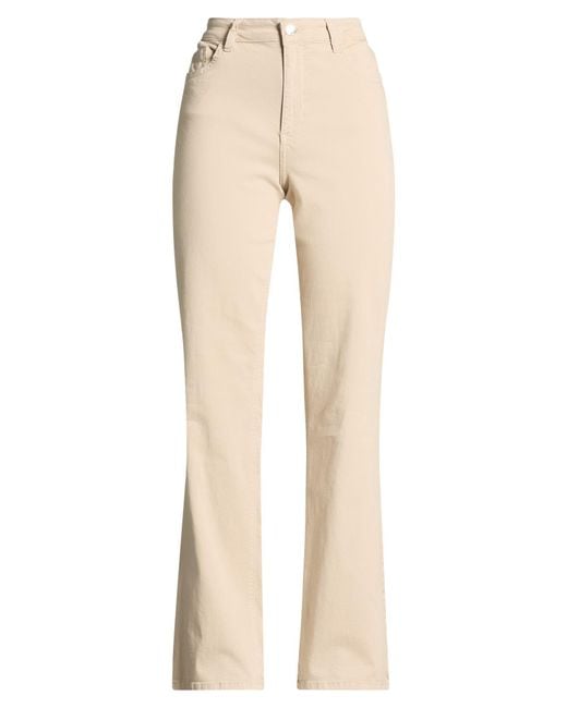 Rebel Queen Natural Pants Cotton, Elastane