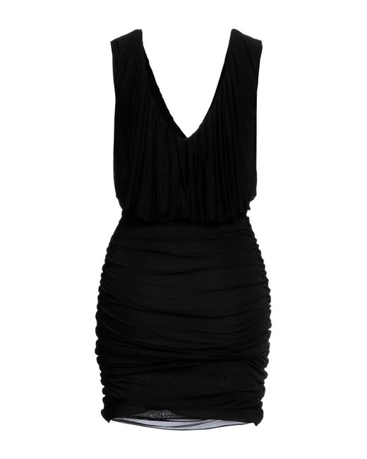 Saint Laurent Black Mini-Kleid