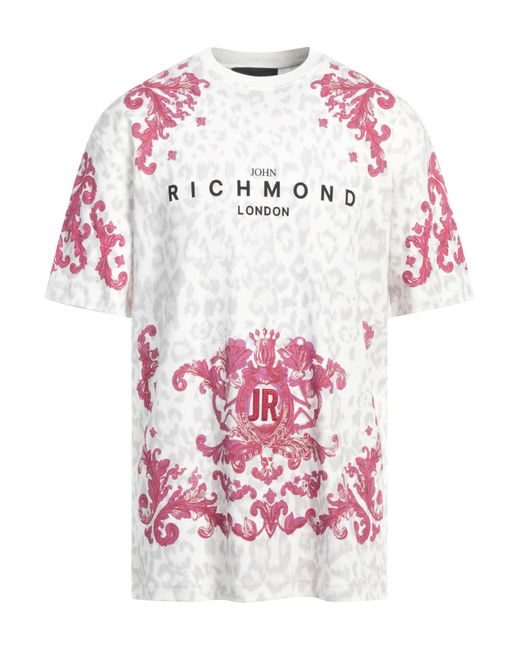 John Richmond T-shirts in Pink für Herren