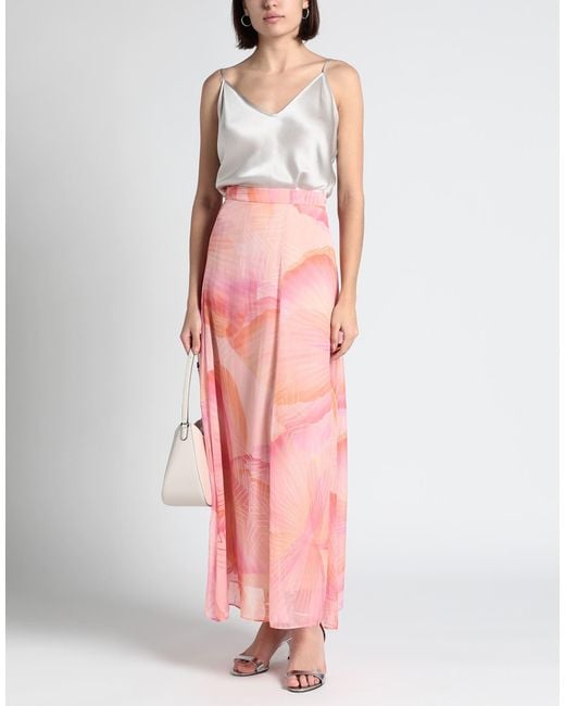 Forte_forte Pink Maxi Skirt