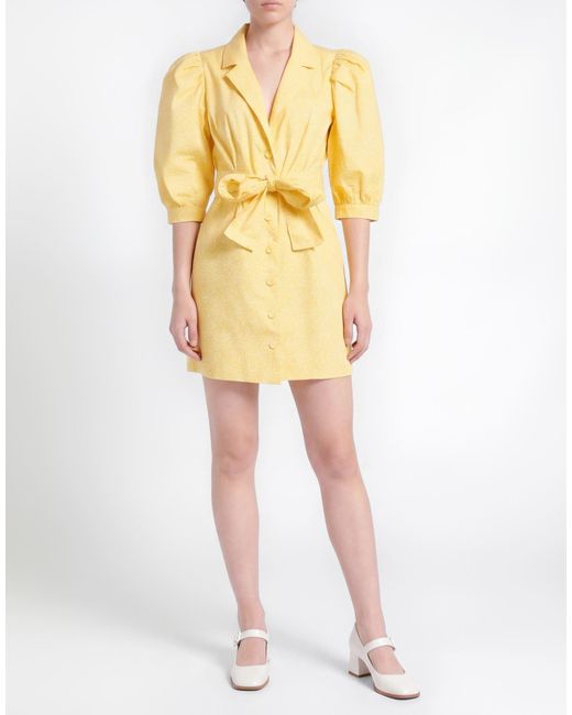 LHD Yellow Mini Dress