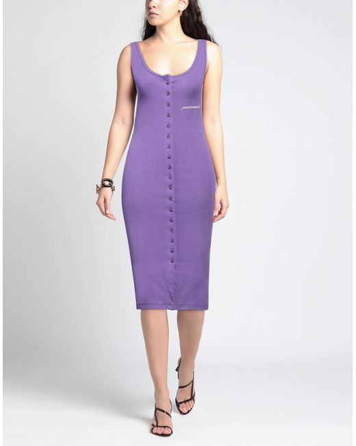hinnominate Purple Midi Dress