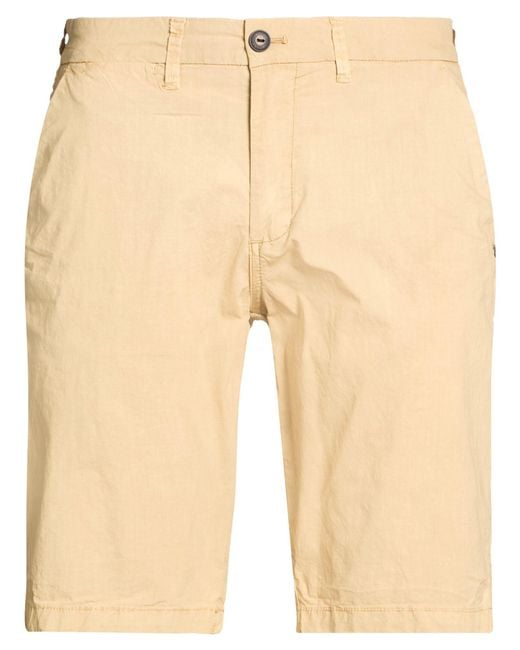 Impure Natural Shorts & Bermuda Shorts Cotton, Elastane for men