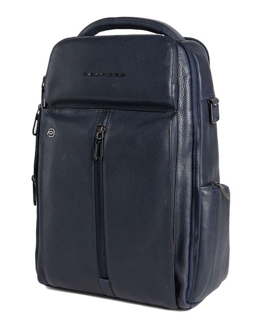 Piquadro Blue Backpack Cow Leather, Eva (Ethylene