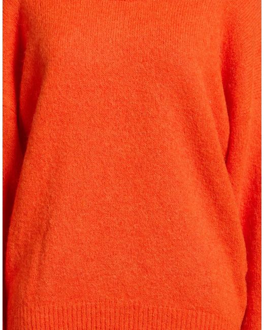 ViCOLO Orange Sweater Polyamide, Wool, Alpaca Wool, Elastane