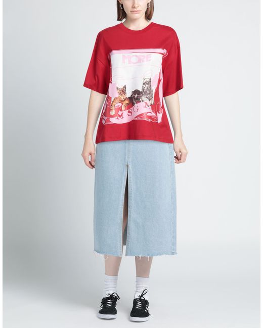 MSGM Red T-shirt
