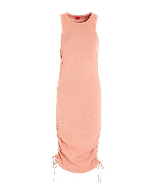 HUGO White Midi Dress