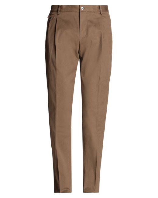 Dolce & Gabbana Brown Trouser for men