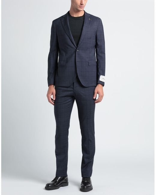 Paoloni Blue Suit for men