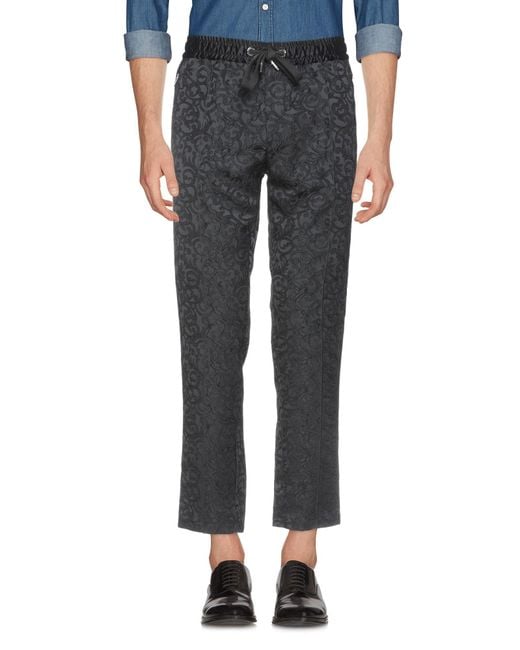 Dolce & Gabbana Gray Pants for men