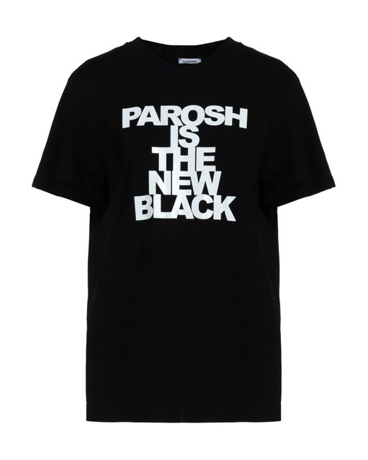 P.A.R.O.S.H. Black T-shirt