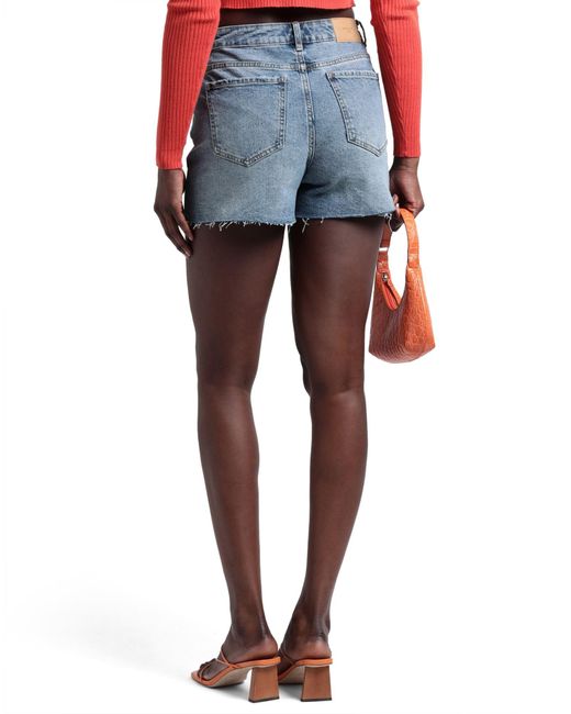 Vero Moda Denim Shorts in Blue | Lyst