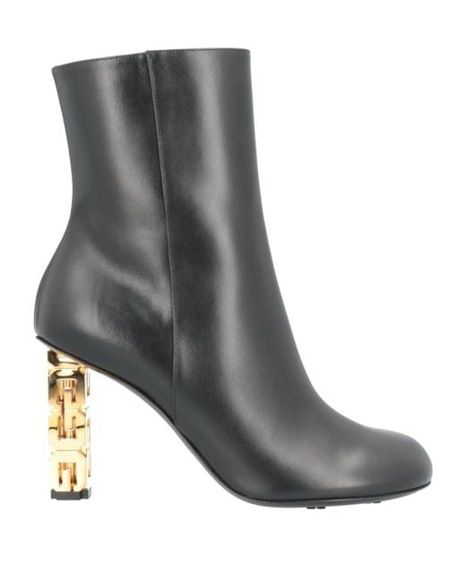 Givenchy Gray Ankle Boots