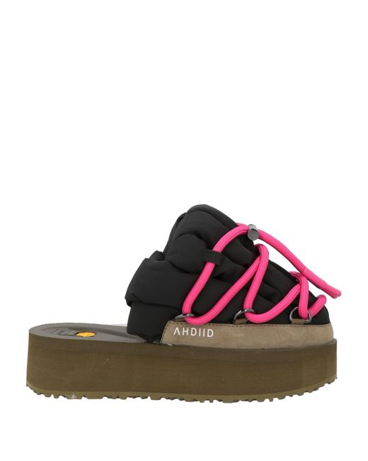 AHDIID Red Mules & Clogs