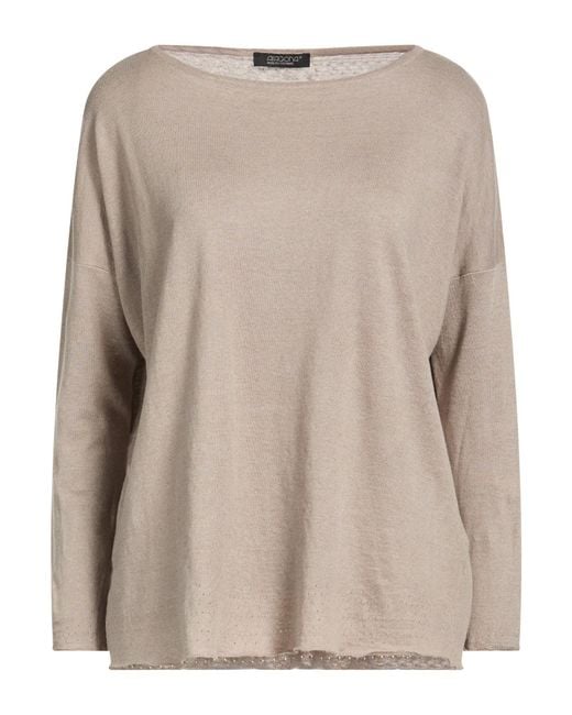 Pullover Aragona de color Natural