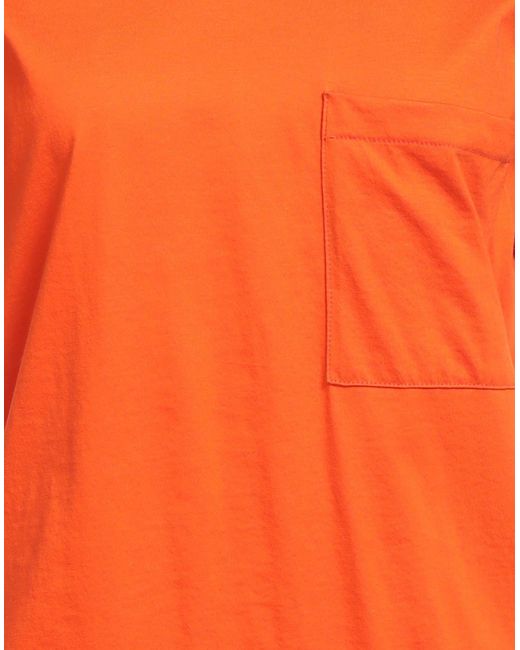 Sofie D'Hoore Orange T-Shirt Cotton