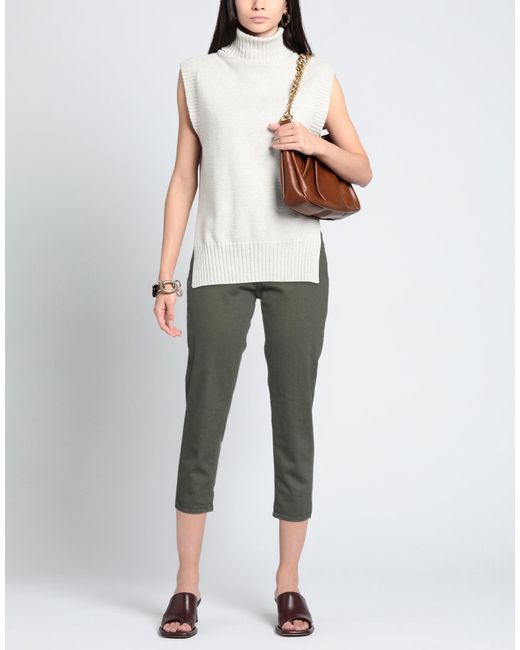 Dondup Gray Denim Trousers