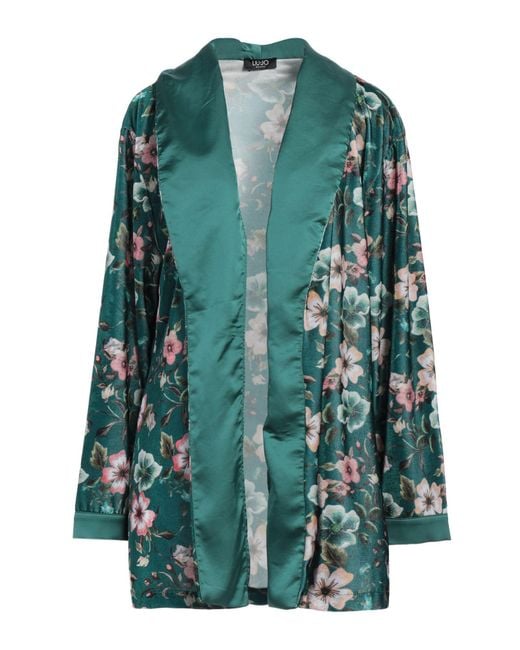 Liu Jo Green Jacket Polyester, Elastane