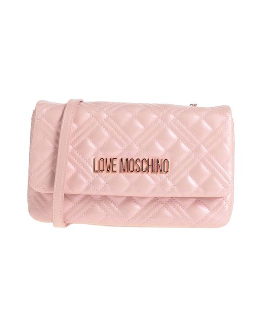 Love Moschino Pink Cross-Body Bags