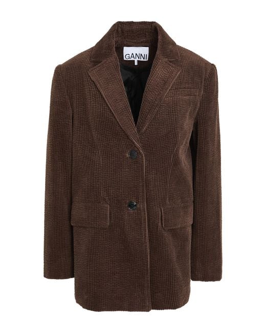 Ganni Brown Blazers