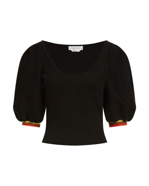 Gabriela Hearst Black Sweater Virgin Wool, Silk