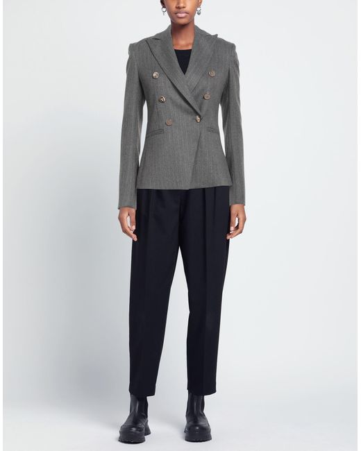 LUCKYLU  Milano Gray Suit Jacket