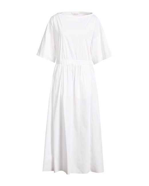 Liviana Conti White Midi Dress