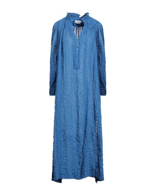Three Graces London Blue Midi Dress