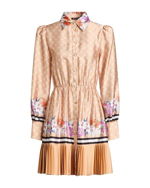 Cristinaeffe Pink Mini Dress Polyester