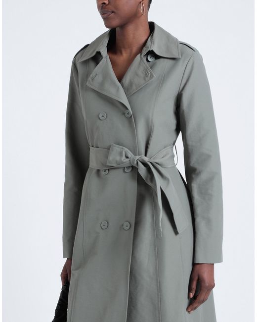 MAX&Co. Gray Overcoat & Trench Coat