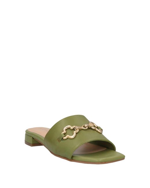 Apepazza Green Sandals
