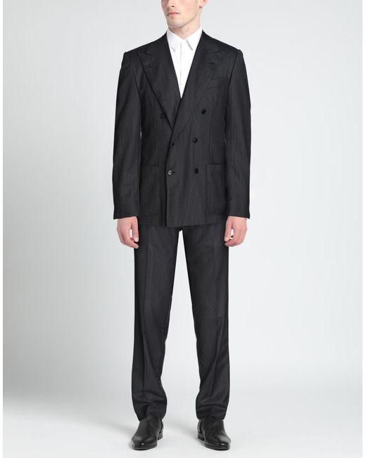 Kiton Suit in Black for Men | Lyst