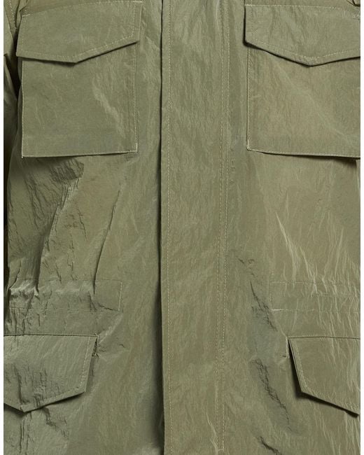 Aspesi Green Military Jacket Polyamide for men