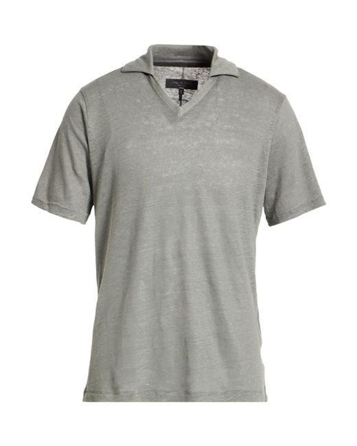 Polo Rag & Bone de hombre de color Gray