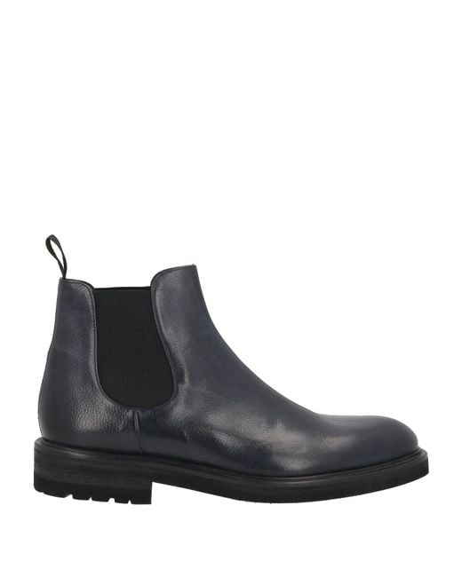 JEROLD WILTON Black Midnight Ankle Boots Leather for men