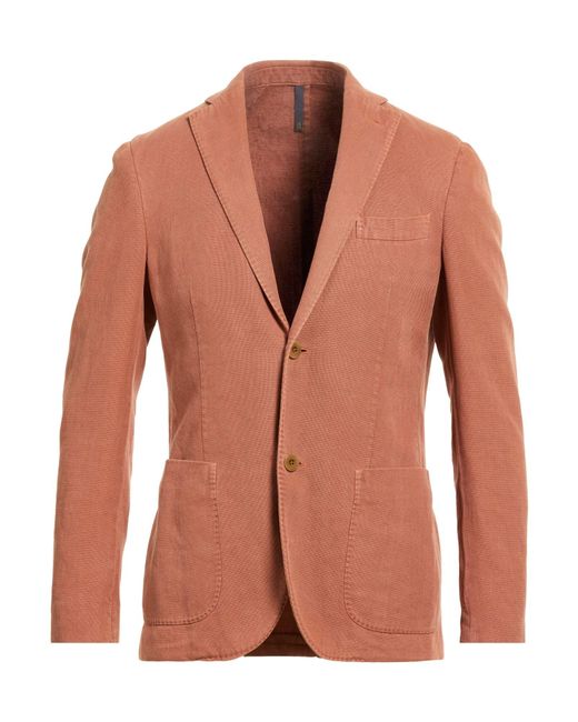 Montedoro Brown Blazers for men