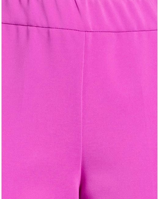 LUCKYLU Milano Pink Pants Polyester, Elastane