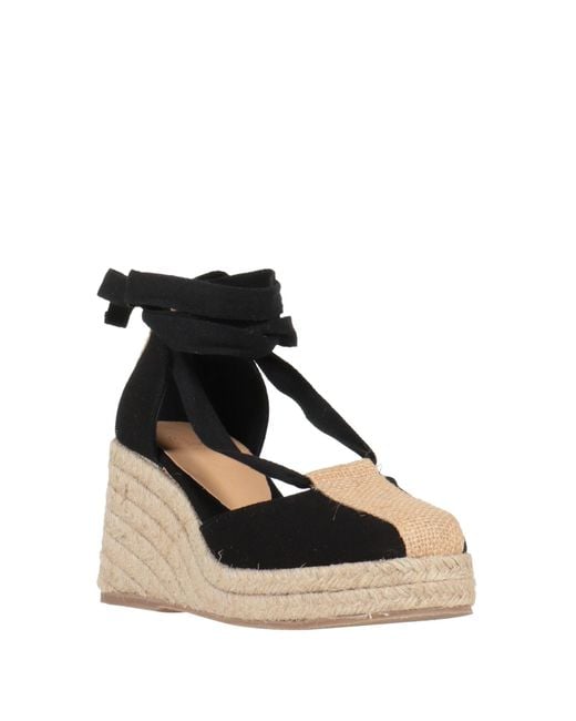 Castaner Black Espadrilles