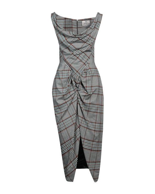 Vivienne Westwood Gray Maxi Dress