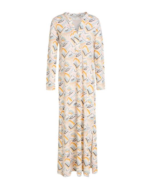 Caliban Natural Maxi Dress Polyamide, Elastane