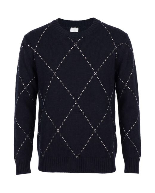 Pullover Eleventy de hombre de color Blue