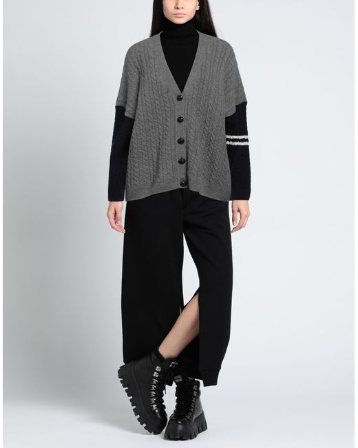 MSGM Gray Strickjacke