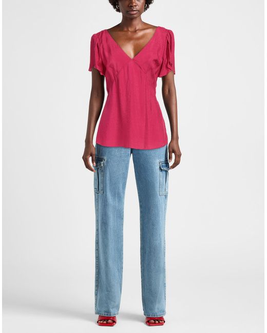 Top Twinset en coloris Pink