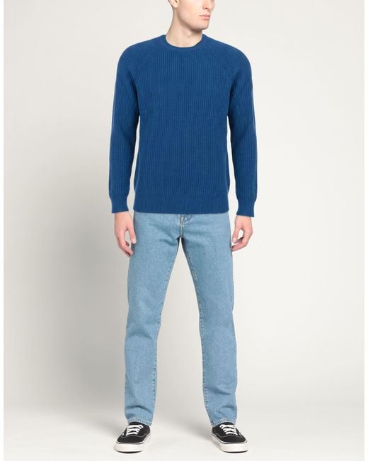 North Sails Blue Sweater Cotton, Wool for men