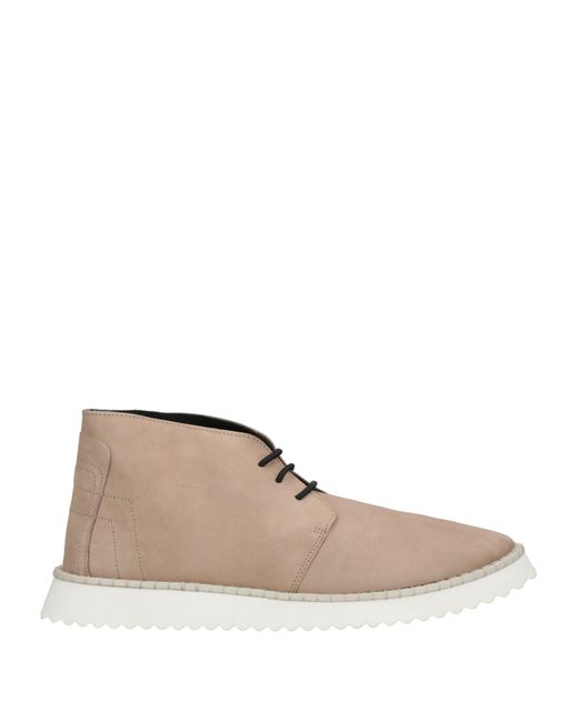 Bruno Bordese Natural Ankle Boots for men