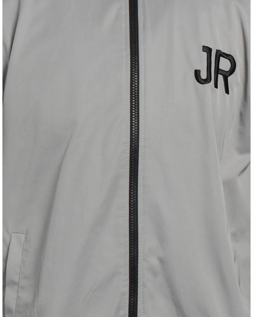 John Richmond Gray Jacket Cotton, Polyester for men