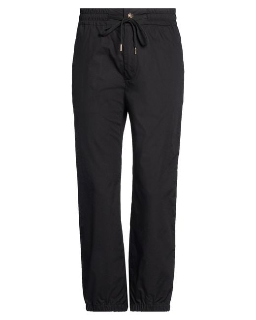 Versace Jeans Couture Black Pants Cotton for men